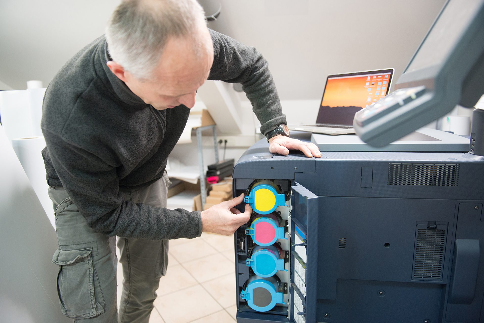 repairing printer